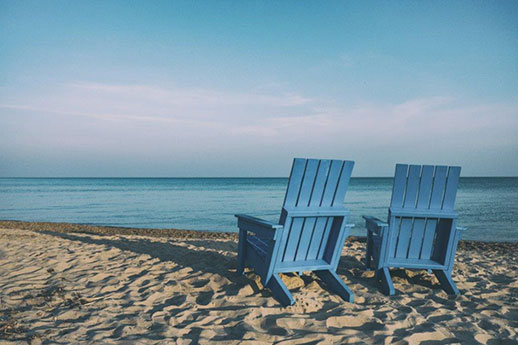 beach chairs